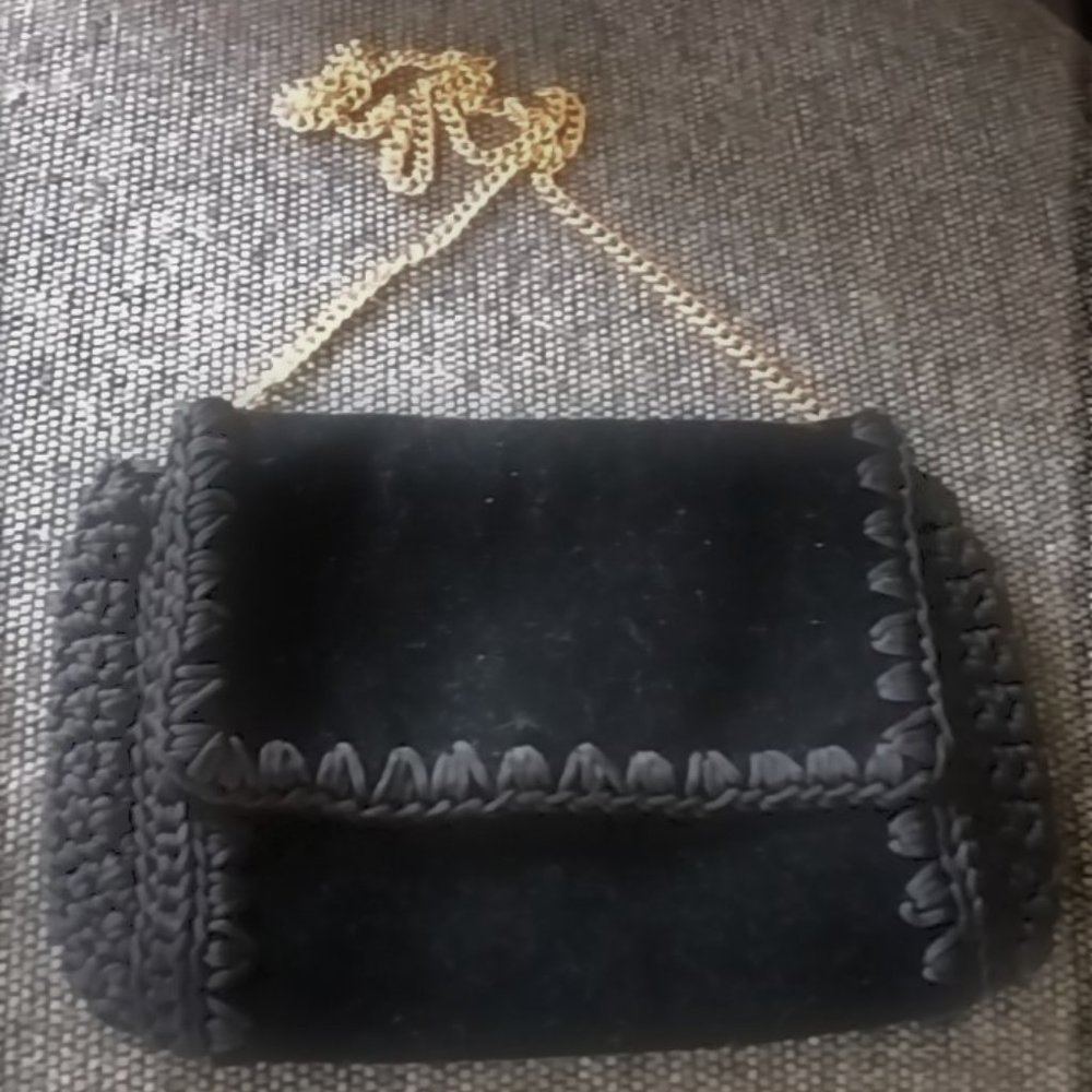 WALBORG SHOULDERBAG/CLUTCH, LIKE NEW